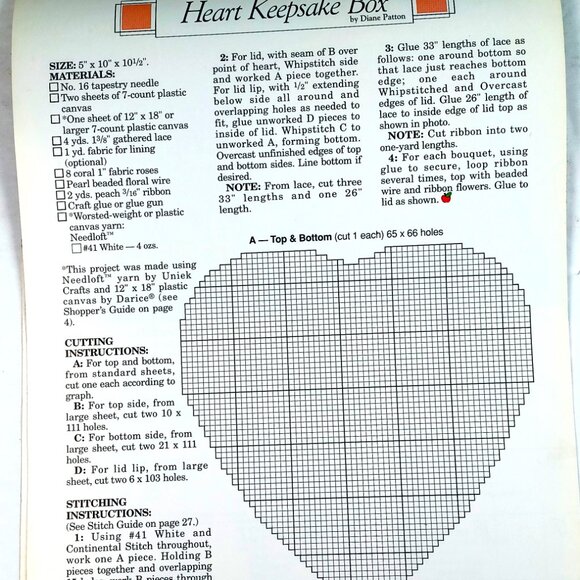 Plastic Canvas 1991 Calendar The Needlecraft Shop 12 Projects 28 Pages Vtg - Picture 5 of 16